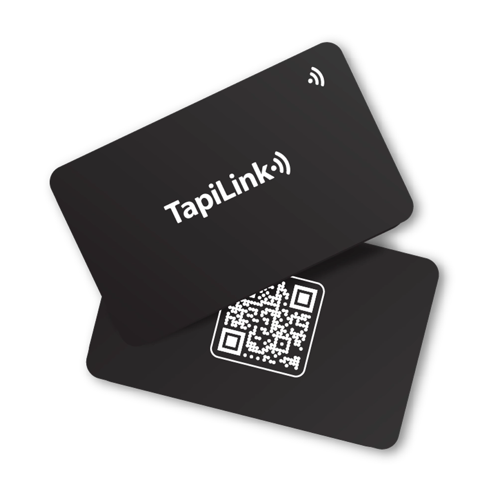 Tapilink NFC digital business card showcasing contactless sharing technology