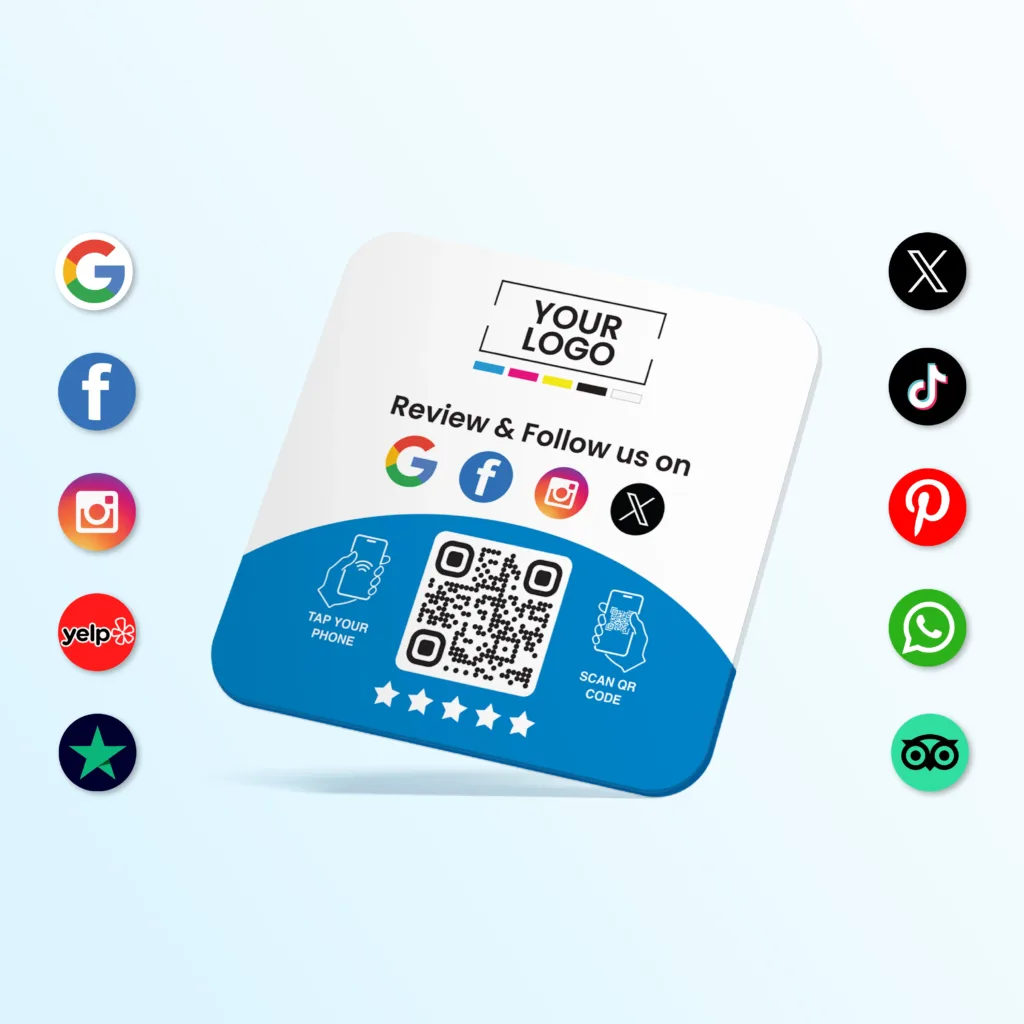 Tapilink One Plate Stand Mockup review card displaying user feedback and ratings