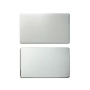 Tapilink NFC Metal Brushed Silver Digital Business Card showcasing contactless sharing technology