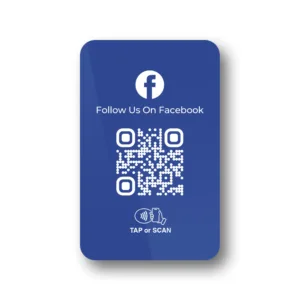 Tapilink Facebook Followers Card card displaying user feedback and ratings