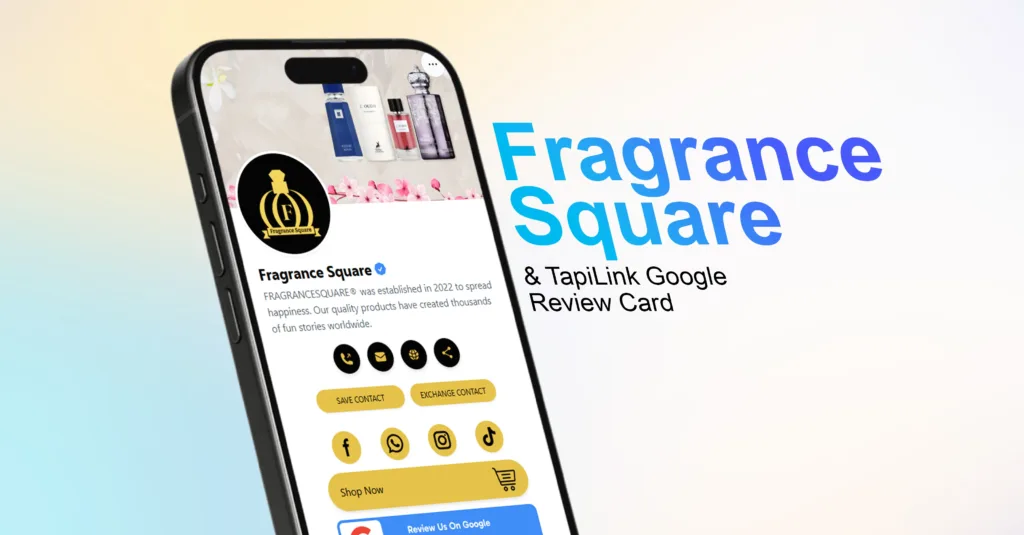 Tapilink review card displaying user feedback and ratings