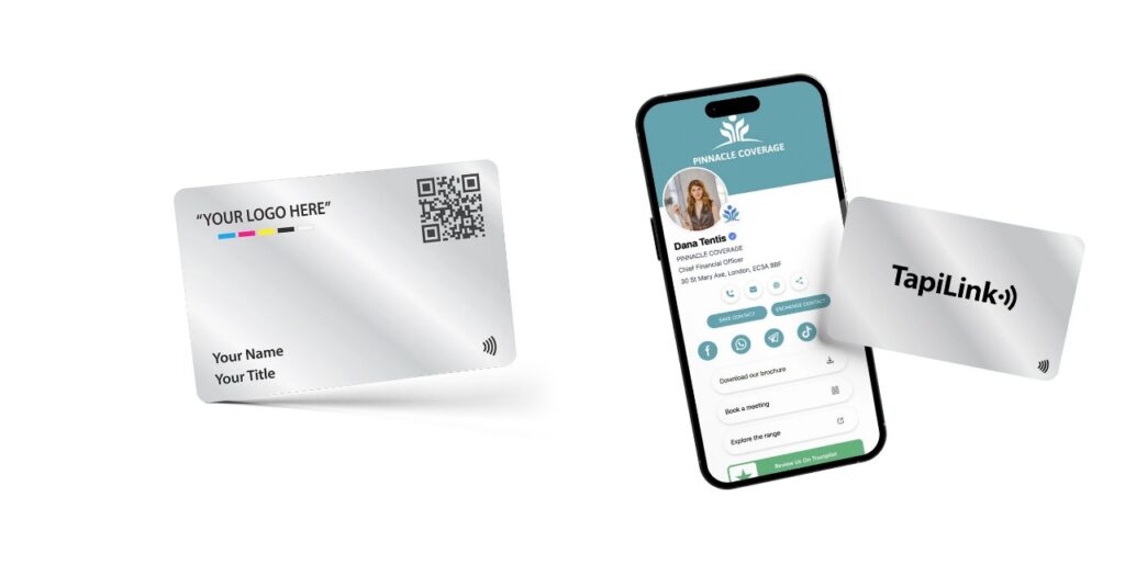 Tapilink's PVC Business card