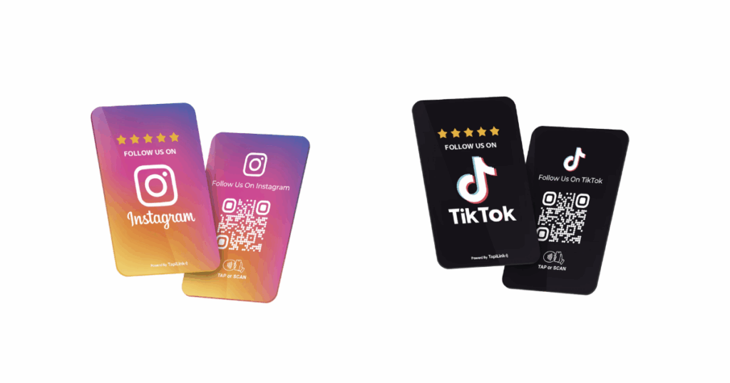 Instagram & TikTok Review Cards The Easiest Way to Grow Your Social Proof