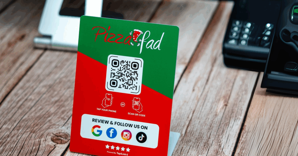 Google Review Cards for Restaurants UK