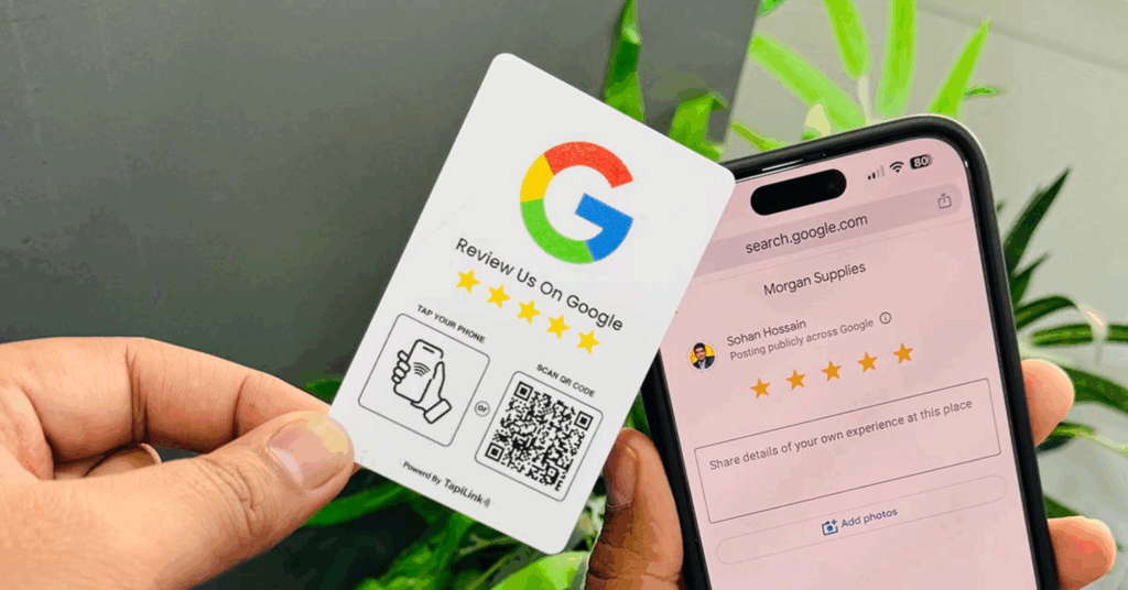 How To Activate Google Review NFC Card