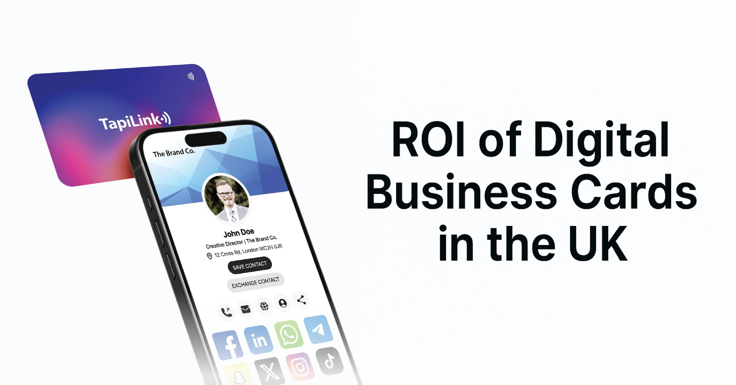 ROI of Digital Business Cards in the UK