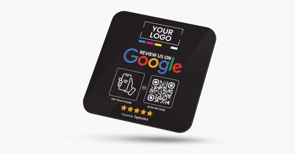 NFC Review Plates vs QR Review Plates