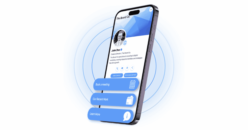 Bulk Ordering Digital Business Cards for Corporate Events